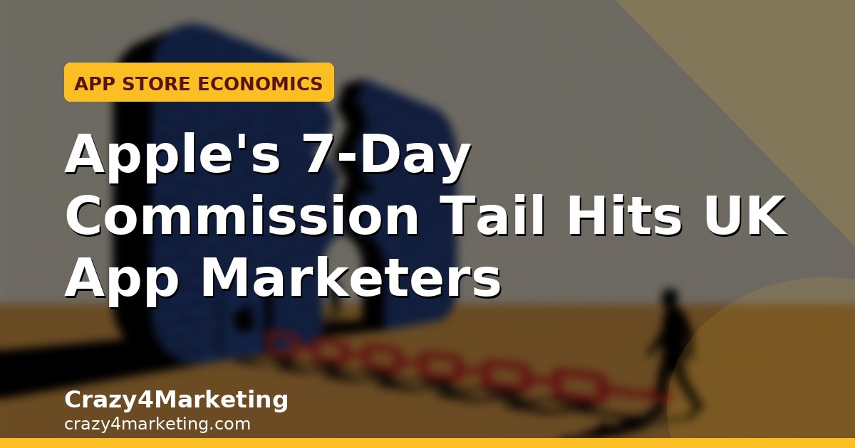 Apple's 7-Day Commission Tail Hits UK App Marketers