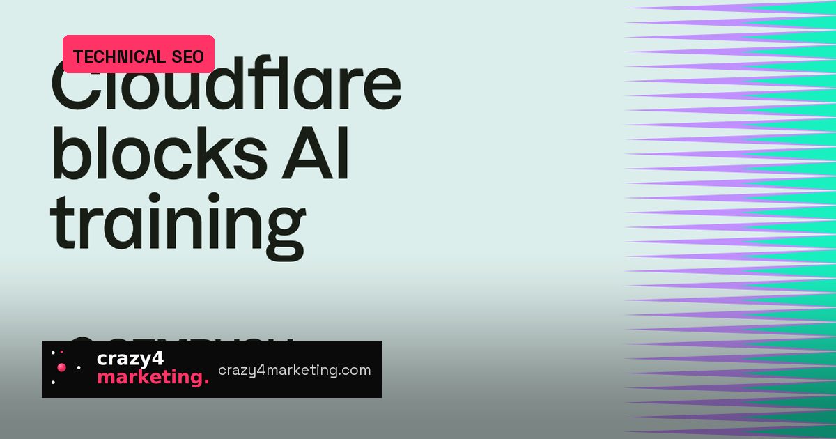 Cloudflare's AI training block now spares Googlebot