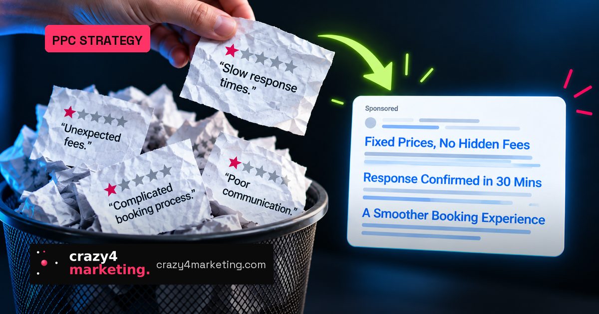 Turn Competitor Complaints Into PPC Test Ideas