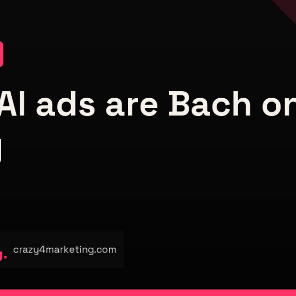 Gen AI Ads Are Still Bach on a Moog
