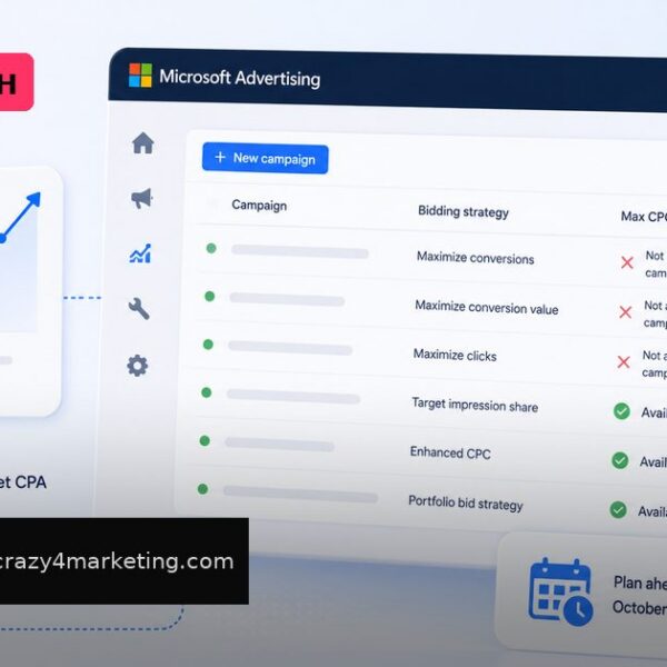 Microsoft Ads Kills Max CPC on New Automated Campaigns