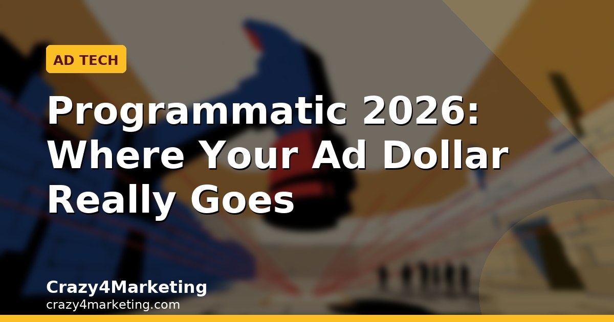 Programmatic 2026: Where Your Ad Dollar Really Goes