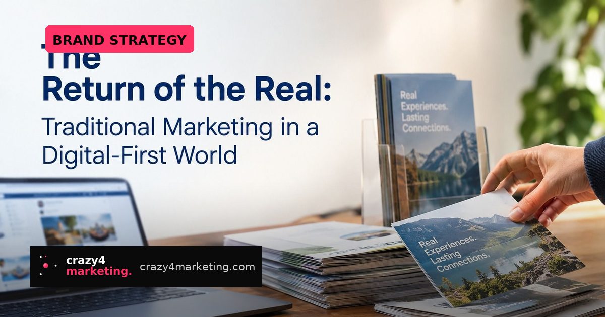 Offline Marketing Is Back — And The Math Explains Why