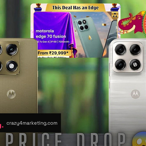 Motorola turns phone specs into festive moments