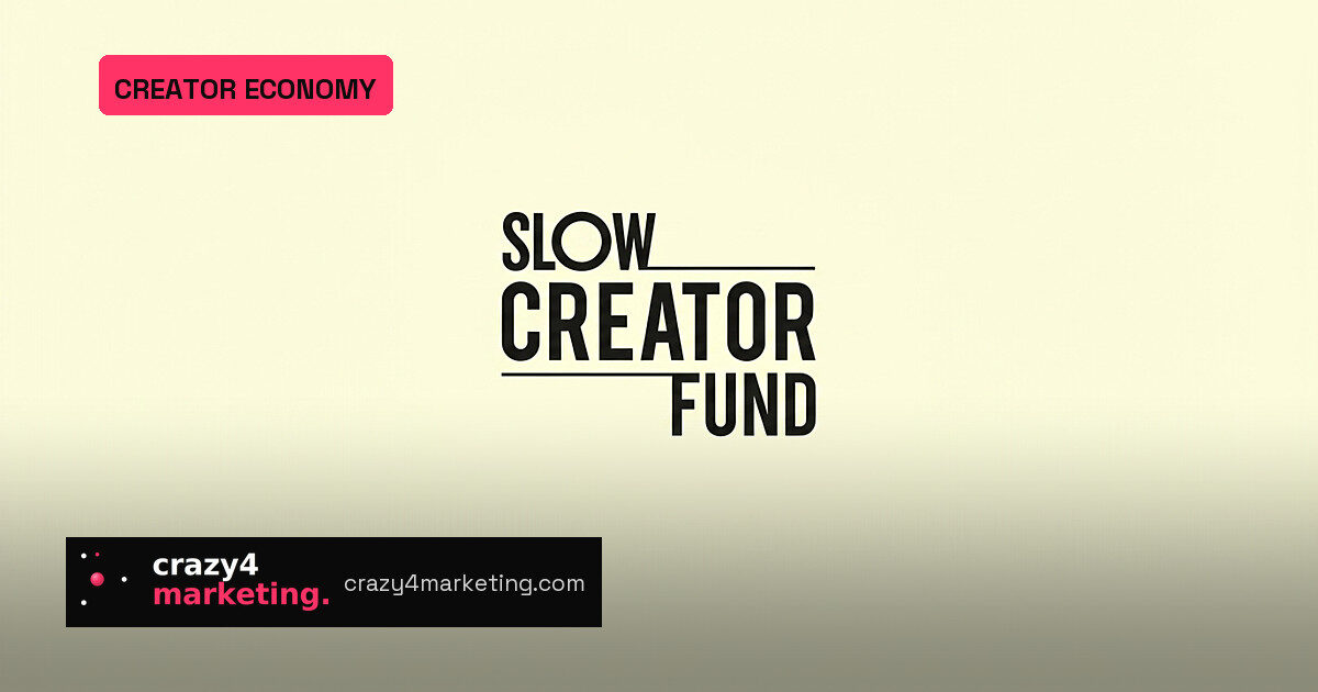 Slow Ventures Bets $64M on Niche Creator Trust